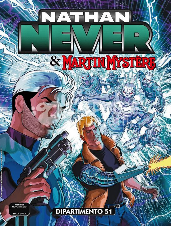 NATHAN NEVER #   402: DIPARTIMENTO 51 - MARTIN MYSTERE/NATHAN NEVER 2024 2 (DI 4)