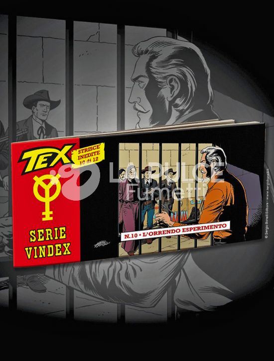 TEX STRISCIA SERIE VINDEX #    10: L'ORRENDO ESPERIMENTO