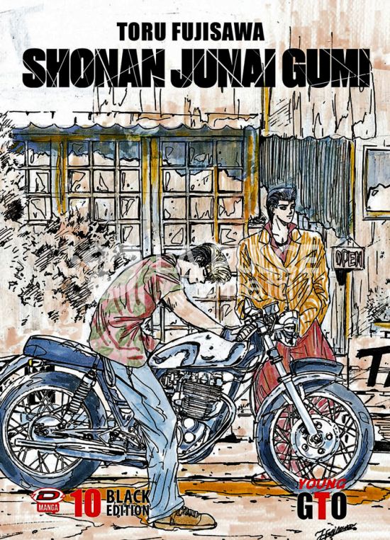 SHONAN JUNAI GUMI - LE AVVENTURE DEL GIOVANE GTO - BLACK EDITION #    10