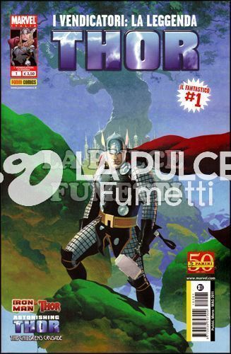 VENDICATORI: LA LEGGENDA 1/5 NUOVI (L'INCREDIBILE THOR: MINACCIA PLANETARIA SAGA COMPLETA)
