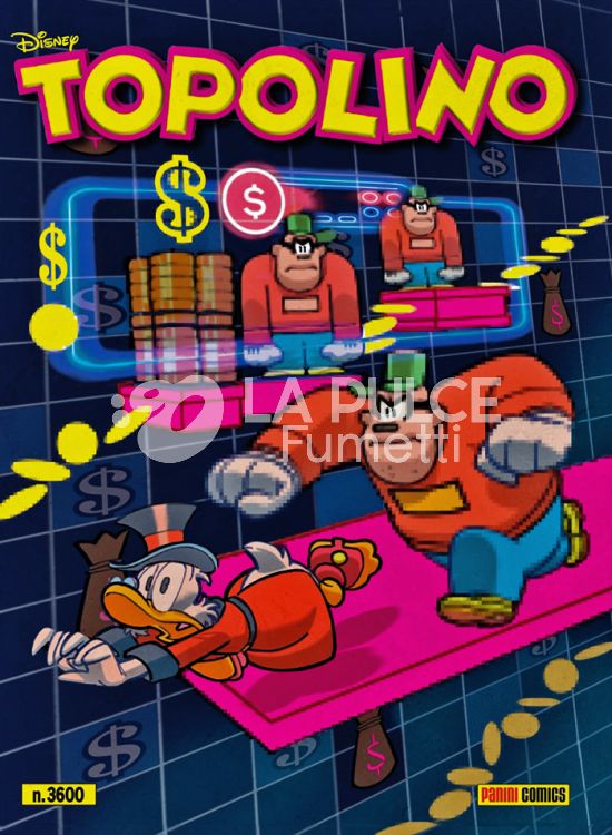 TOPOLINO LIBRETTO #  3600 - VARIANT MILAN GAMES WEEK & CARTOOMICS