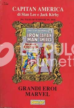 CAPOLAVORI DEI COMICS #     1 : CAPITAN AMERICA  BROSSURATO