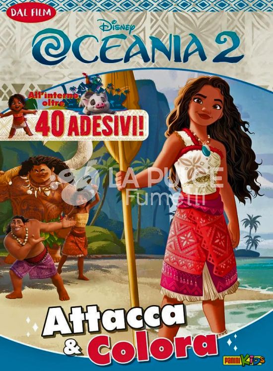 DISNEY GIOCA E CREA #    34 - ATTACCA E COLORA: OCEANIA 2