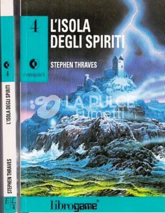 COMPACT #     4: L'ISOLA DEGLI SPIRITI LIBRO GAME