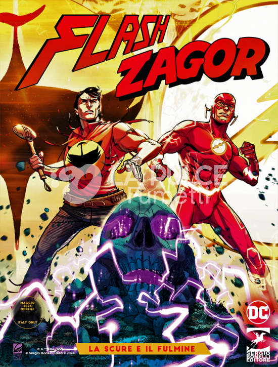 ZAGOR ALBO GIGANTE #    24 - ZAGOR/THE FLASH 1: LA SCURE E IL FULMINE