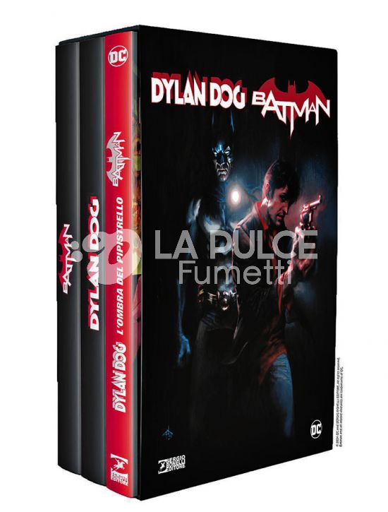 COFANETTO BATMAN DYLAN DOG: L'OMBRA DEL PIPISTRELLO - DYLAN DOG: KILLEX - BATMAN: DANNATO