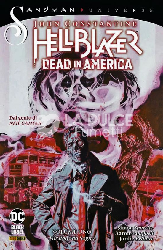 SANDMAN UNIVERSE COLLECTION BLACK LABEL - JOHN CONSTANTINE HELLBLAZER: DEAD IN AMERICA #     1