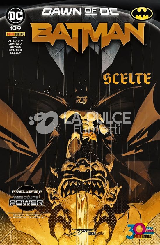BATMAN #   109 - PRELUDIO A ABSOLUTE POWER - DAWN OF DC