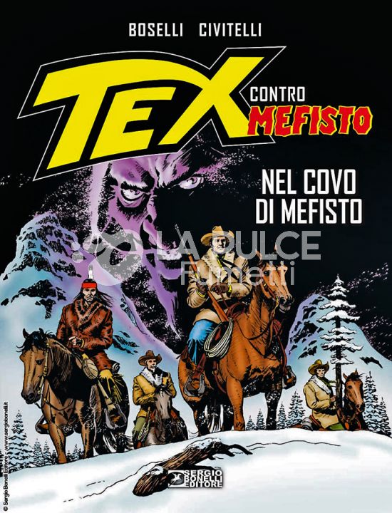TEX CONTRO MEFISTO #     8: NEL COVO DI MEFISTO - BROSSURATO