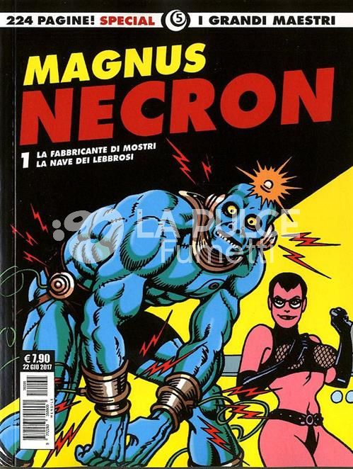 I GRANDI MAESTRI SPECIAL 5/11 - MAGNUS - NECRON 1/7 COMPLETA NUOVI