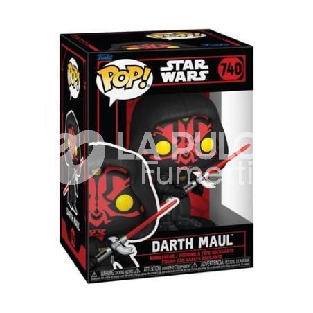 STAR WARS: DARTH MAUL - VINYL FIGURE #  740- POP FUNKO