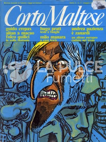 CORTO MALTESE ANNO  2 #     5  ZANARDI