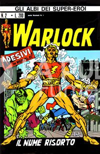 GLI ALBI DEI SUPER-EROI- WARLOCK 1/5 COMPLETA