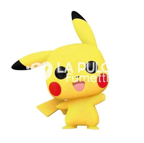 POKEMON : PIKACHU FLOCKED - VINYL FIGURE #  553- POP FUNKO GAMES