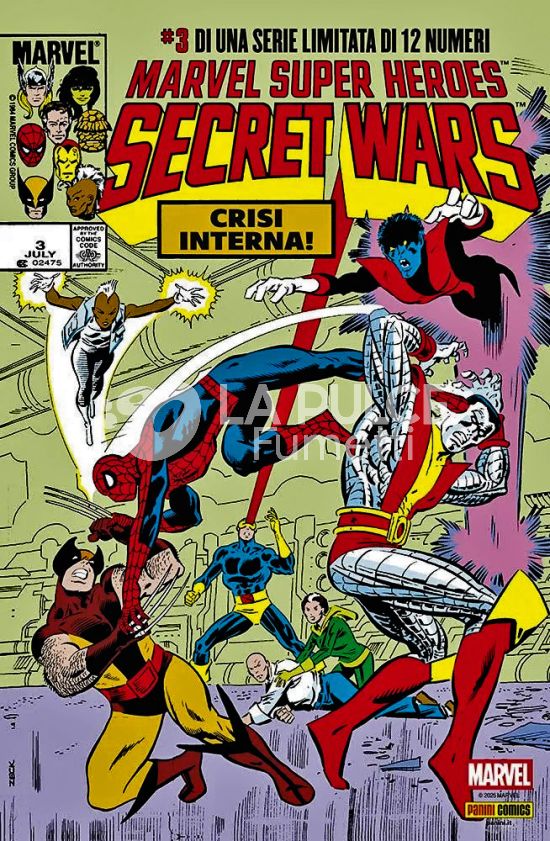 MARVEL REPLICA EDITION: MARVEL SUPER HEROES SECRET WARS 3