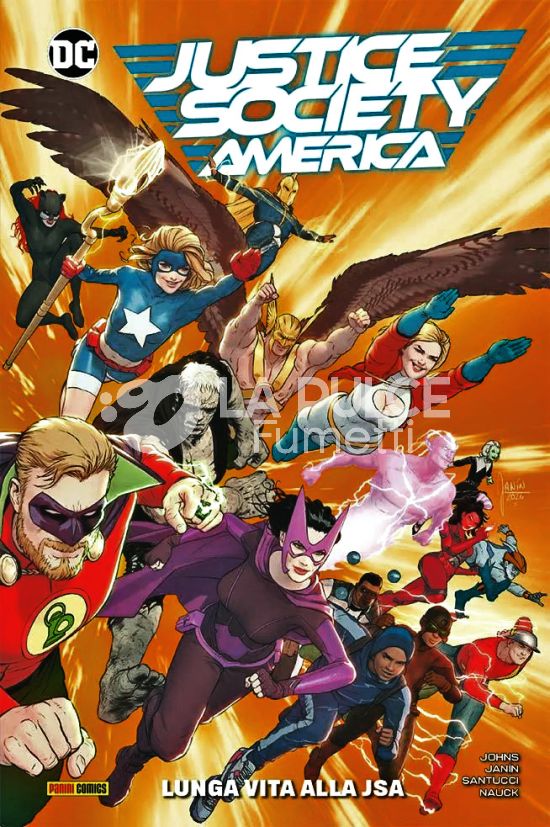 DC COLLECTION INEDITO - JUSTICE SOCIETY AMERICA #     2: LUNGA VITA ALLA JSA
