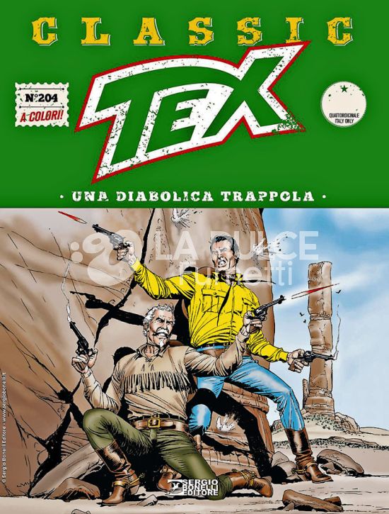 TEX CLASSIC #   204: UNA DIABOLICA TRAPPOLA