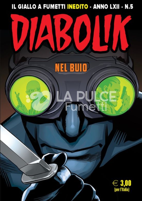 DIABOLIK ORIGINALE ANNO 62 #     5: NEL BUIO