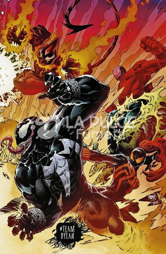 MARVEL MINISERIE #   284 - VENOM WAR 1 - TEAM DYLAN/TEAM EDDIE VARIANT