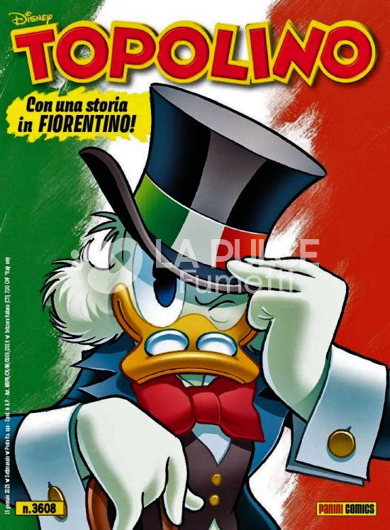 TOPOLINO LIBRETTO #  3608 - VERSIONE TOSCANA