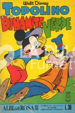 ALBI DELLA ROSA #   403: TOPOLINO E LA DINAMITE VERDE