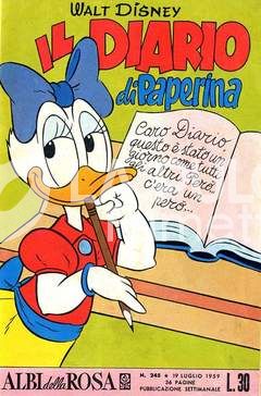 ALBI DELLA ROSA #   245: IL DIARIO DI PAPERINA