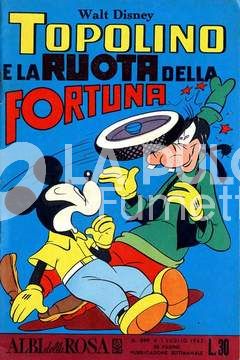 ALBI DELLA ROSA #   399: TOPOLINO E LA RUOTA DELLA FORTUNA