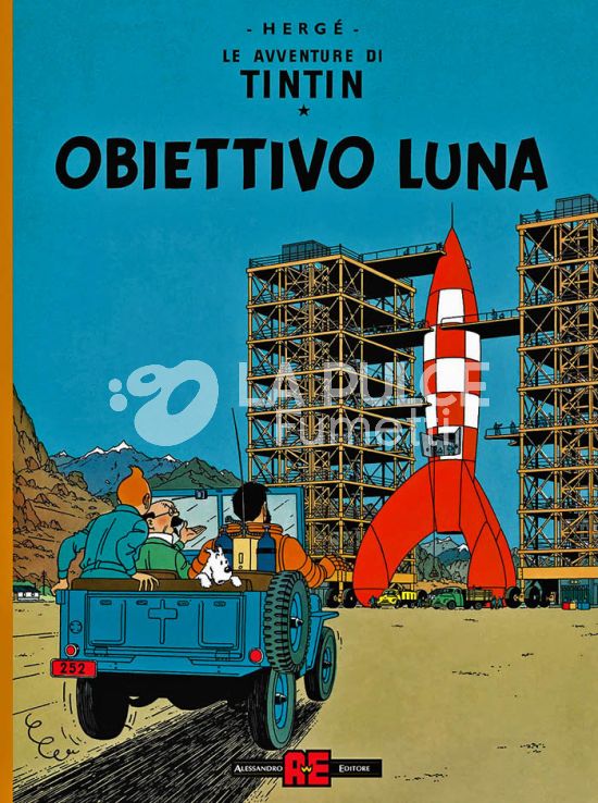LE AVVENTURE DI TINTIN NUOVA EDIZIONE #    16: OBIETTIVO LUNA
