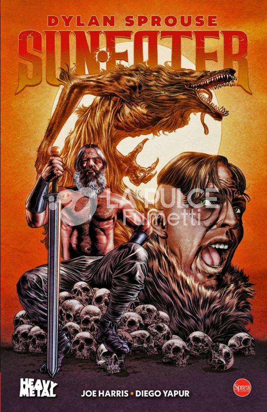 HEAVY METAL COLLANA LIBRI #     1 - SUNEATER