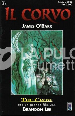 IL CORVO 1/3 + 0 PLATINUM LIBRERIA EDIZIONE LIMITATA ORIGINALE