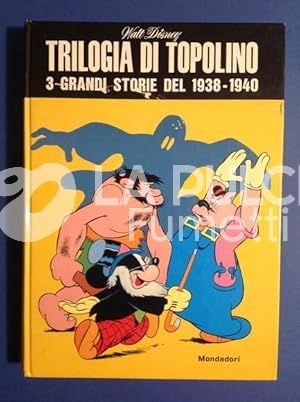 TRILOGIA DI TOPOLINO-3 GRANDI STORIE DEL 1938-1940  EDIZIONE FUORI COMMERCIO