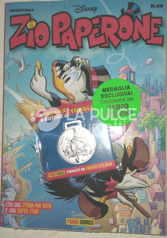 ZIO PAPERONE #    73 - ZIO PAPERONE 69 - NO MEDAGLIA CELONI