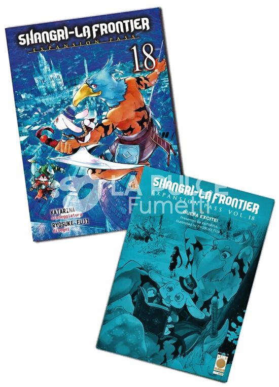 MANGA TOP #   185 - SHANGRI-LA FRONTIER 18 - EXPANSION PASS