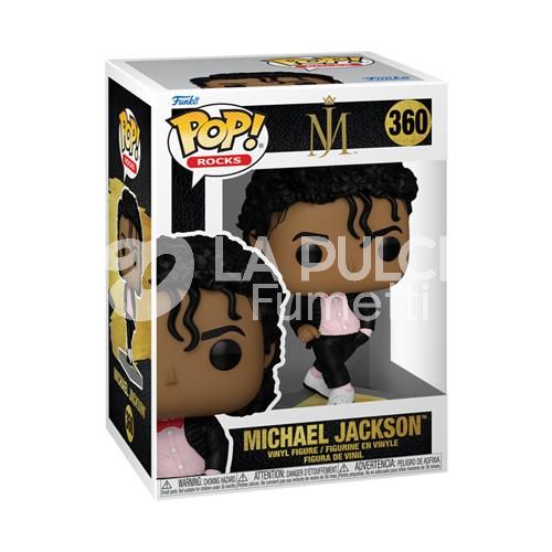 MICHAEL JACKSON: BILLIE JEAN - VINYL FIGURE # 360 - POP ROCKS FUNKO
