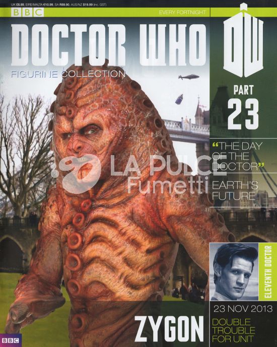 DOCTOR WHO FIGURINE COLLECTION #    23: ZYGON