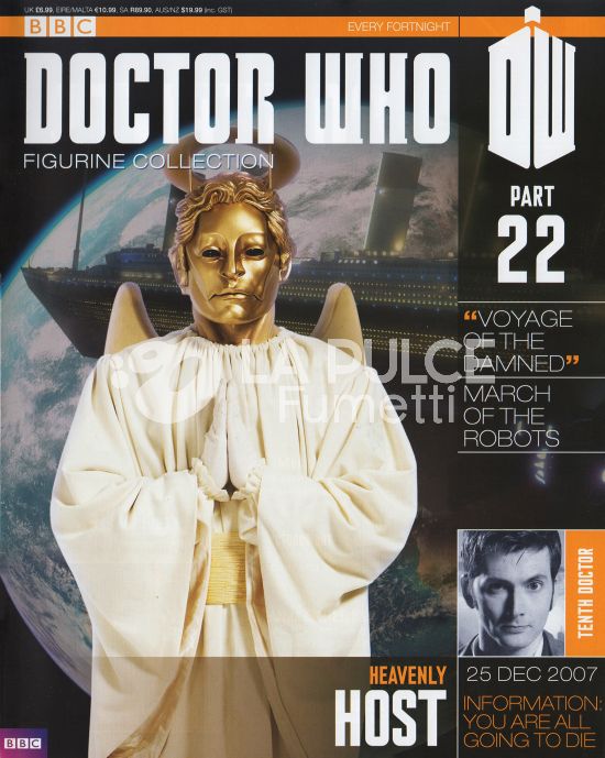 DOCTOR WHO FIGURINE COLLECTION #    22: HEAVENLY HOST