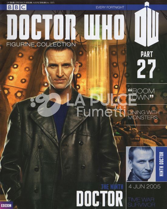 DOCTOR WHO FIGURINE COLLECTION #    27: THE NINTH (9TH) DOCTOR