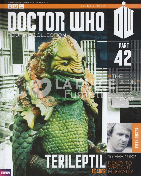 DOCTOR WHO FIGURINE COLLECTION #    42: TERILEPTIL LEADER