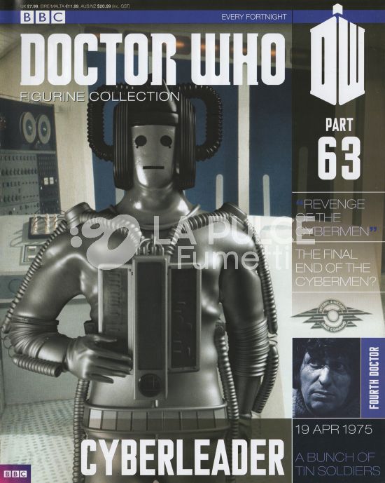 DOCTOR WHO FIGURINE COLLECTION #    63: CYBERLEADER