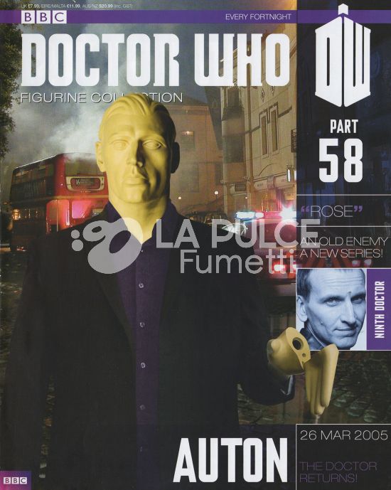 DOCTOR WHO FIGURINE COLLECTION #    58: AUTON