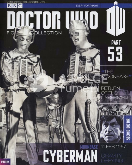 DOCTOR WHO FIGURINE COLLECTION #    53: MOONBASE CYBERMAN