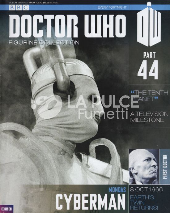 DOCTOR WHO FIGURINE COLLECTION #    44: MONDAS CYBERMAN