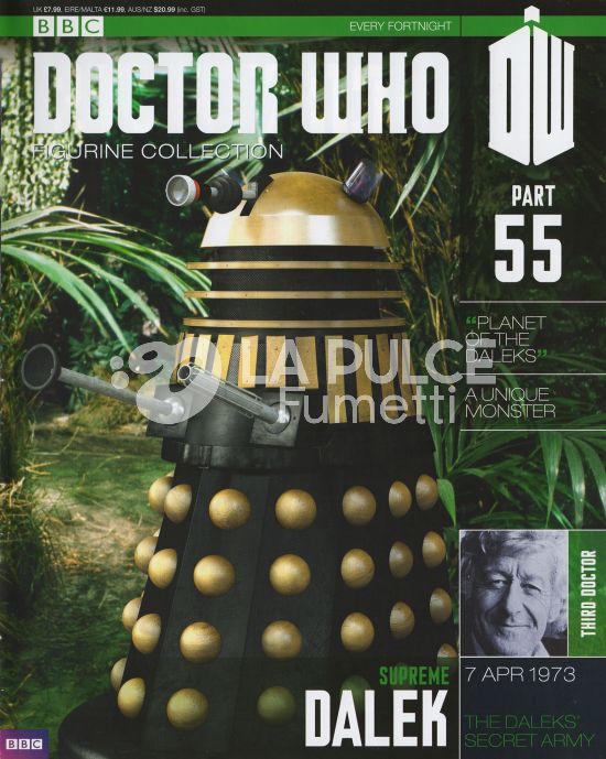 DOCTOR WHO FIGURINE COLLECTION #    55: SUPREME DALEK