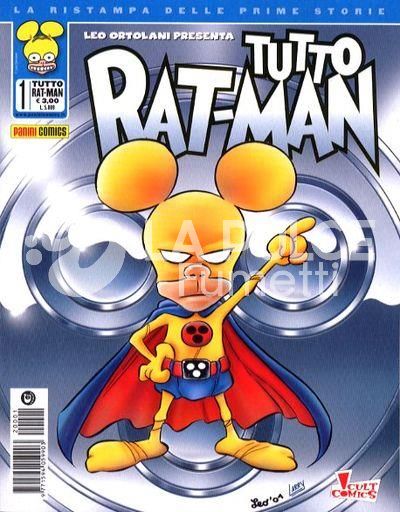 TUTTO RAT-MAN   1/24 (TUTTI ORIGINALI TRANNE N 15 1A RISTAMPA)