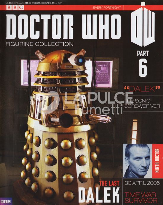DOCTOR WHO FIGURINE COLLECTION #     6: THE LAST DALEK