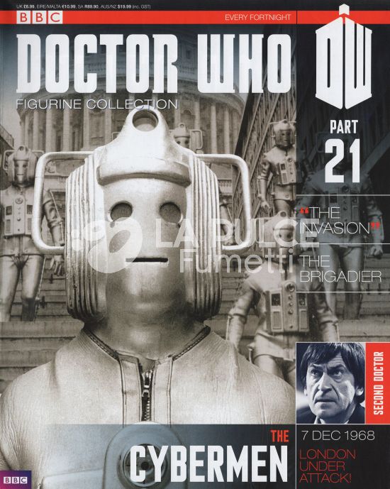 DOCTOR WHO FIGURINE COLLECTION #    21: THE CYBERMEN