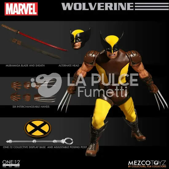 WOLVERINE: ONE:12 COLLECTIVE WOLVERINE MEZCO TOYZ MARVEL/X-MEN