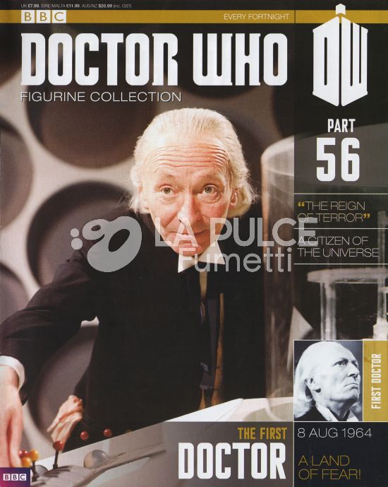 DOCTOR WHO FIGURINE COLLECTION #    56: THE FIRST (1ST) DOCTOR
