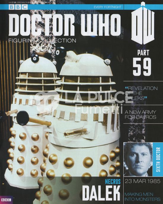 DOCTOR WHO FIGURINE COLLECTION #    59: NECROS DALEK