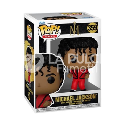 MICHAEL JACKSON: THRILLER -  VINYL FIGURE #  359 - POP ROCKS FUNKO